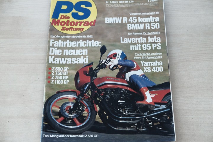 Deckblatt PS Sport Motorrad (03/1982)